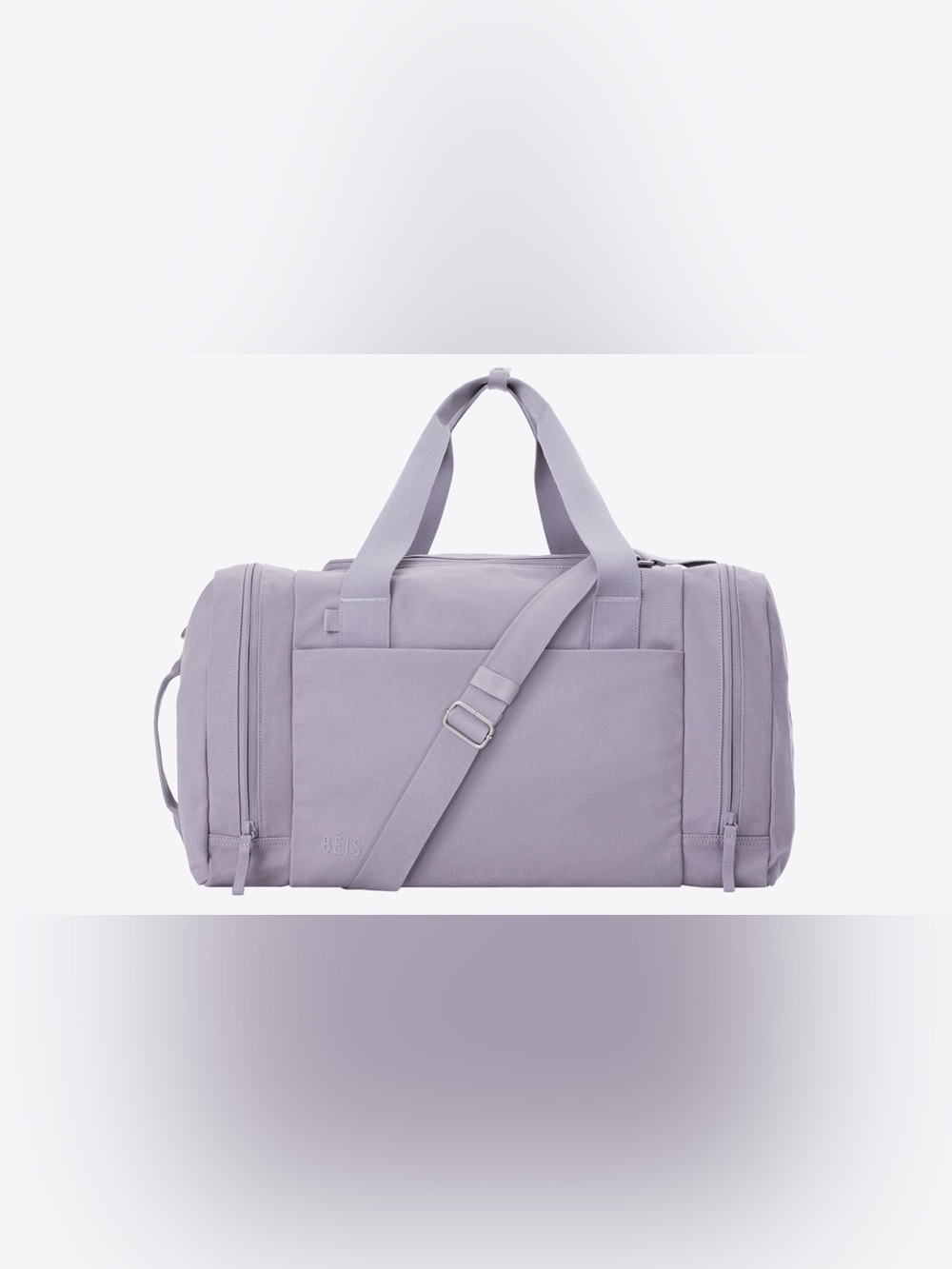 BEIS THE UTILITY DUFFLE BAG IN LAVENDER